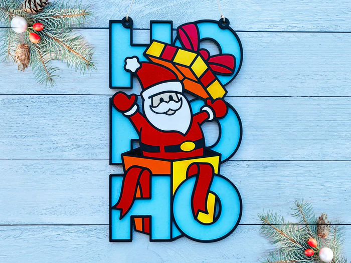 Santa HoHoHo Sign