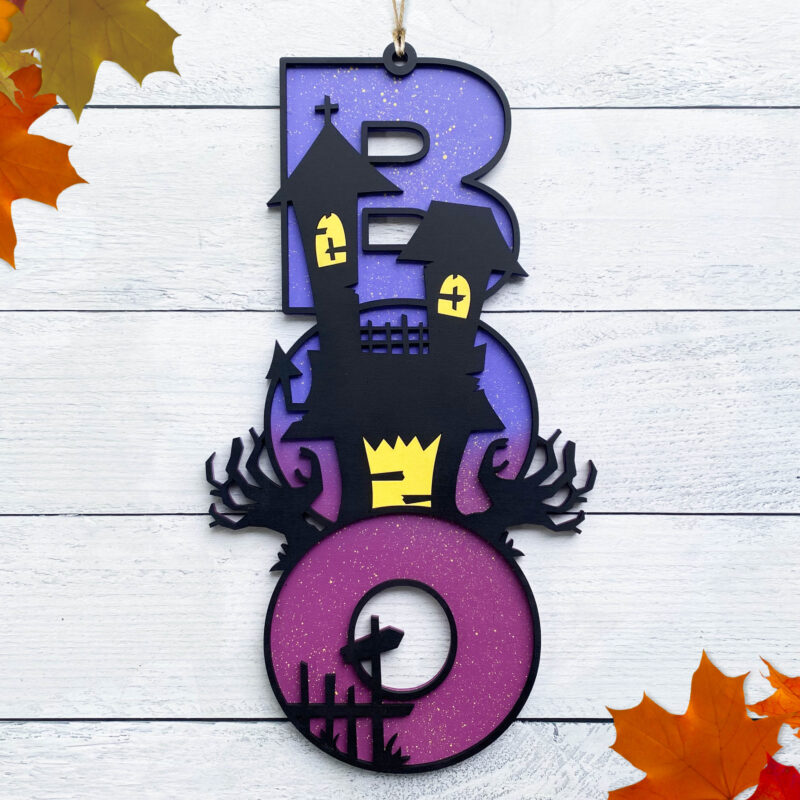 Boo Hanger - Large - House