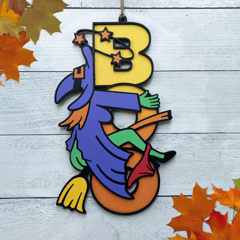 Boo Hanger - Large - Witch