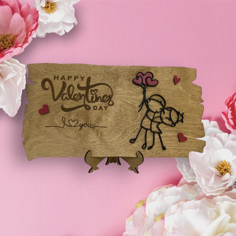 Valentines Day table top ornament